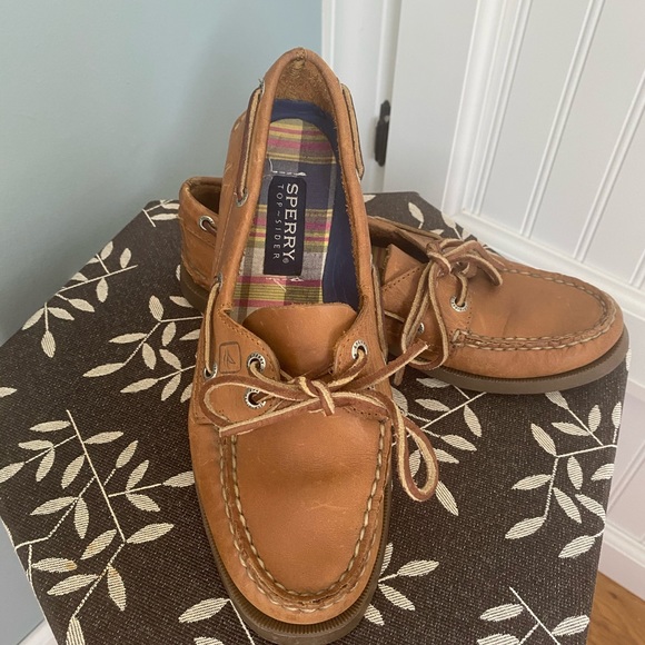 Sperry Shoes - Sperry Top-Sider Nonmarking Leather Boat Shoes 7.5